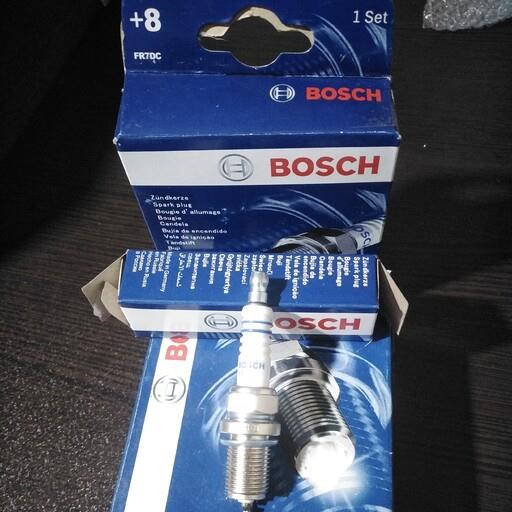 شمع بوش آلمان اصلی تک پلاتین پایه کوتاهFR7DC Plus8BOSCH